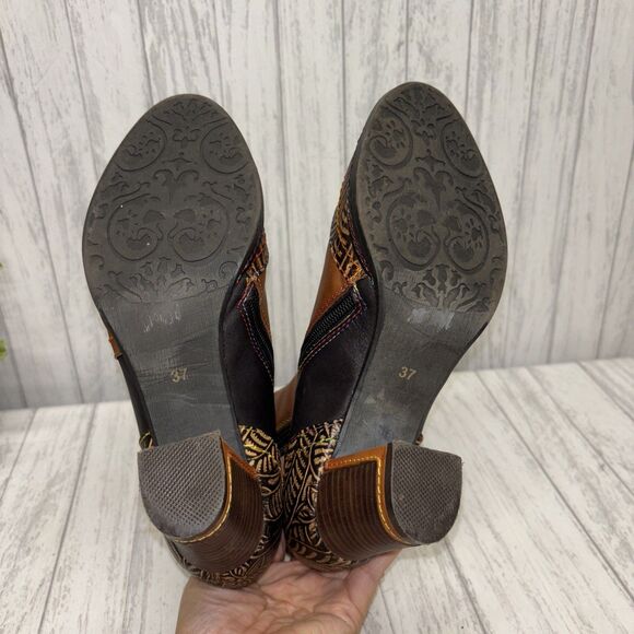 Womens Size 37 6.5-7 Spring Step L’Artiste Santana Boots - Picture 7 of 8